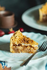 Tarta Rústica de Manzana con Base de Coco (Sin Azúcar, Sin Culpa)